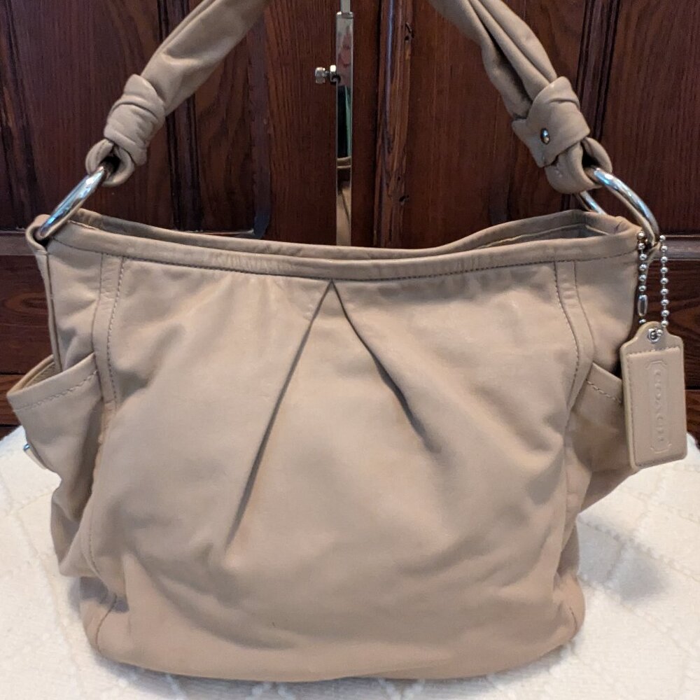 Coach Parker Hobo Handbag Leather Purse A0982-13412